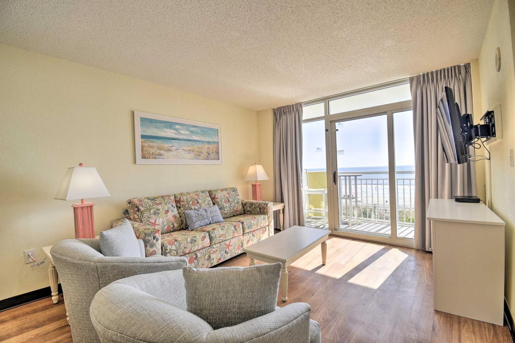 Oceanfront Condo With Perks In Bay Watch Resort Myrtle Beach Extérieur photo